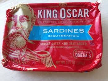 King Oscar, Sardines in Soybean Oil