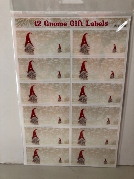 Gnome Gift Labels