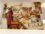 Carl Larsson "Feast" Note Cards