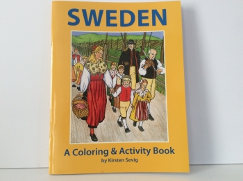 Sweden, A coloring and activity book