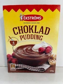 Choklad pudding from Ekstroms