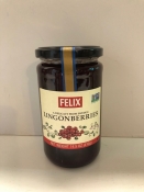 Felix, Lingonsylt. Lingonberry Preserves 