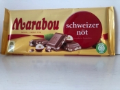 Marabou Milk Chocolate with Schweizer not 200 Gram Bar