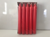 Package of Ten Red Tapers