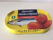 Norwegian Mackerel in Tomato, Makrellfilet