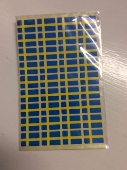 Swedish-Flags sticker sheet
