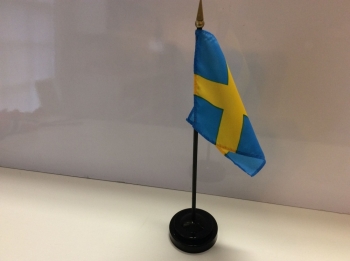 3" X 4" Nylon Flag-Sweden