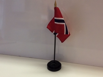 3" X 4" Nylon Norway Flag