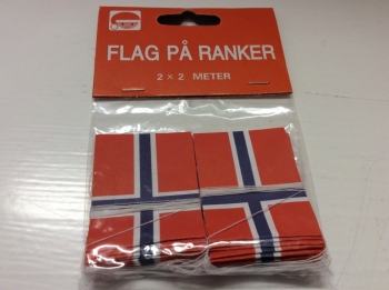 Norwegian Flag Garlands