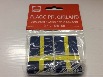Swedish Flag Garlands