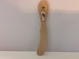 Butter Spreader With Lucia Painted on Handle