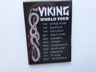 World Tour Viking Magnet