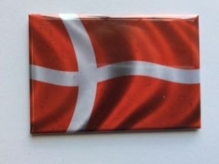 Danish Flag, Magnet