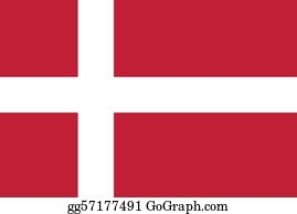 Danish Flag, 3' X 5'