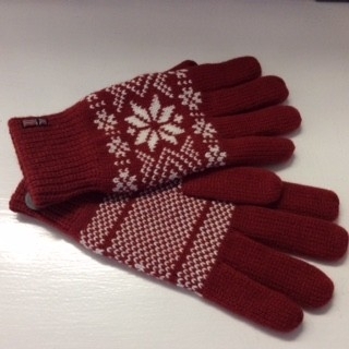 Nordic Gloves in Red 