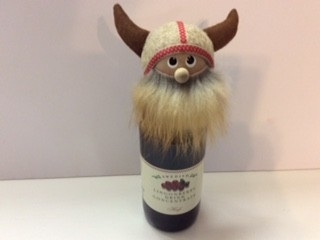 Male Viking Bottle Topper
