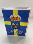 Playing Card with Swedish Crest