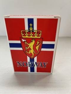 Playing Cards with Norwegian Flag and Crest