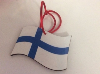 Finnish Flag Ornament