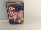 American-Flags on Toothpicks